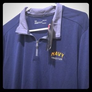 NWT men's Underarmour Navy Shirt